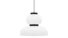 Akio - Akio - Akio Cloche Paper Pendant Light, White - Image 1
