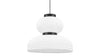 Akio - Akio - Akio Cloche Paper Pendant Light, White - Image 3