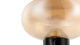 Karl - Karl - Karl Table Lamp, Amber Glass and Black Marble - Image 6