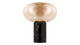 Karl - Karl - Karl Table Lamp, Amber Glass and Black Marble - Image 2