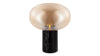Karl - Karl - Karl Table Lamp, Amber Glass and Black Marble - Image 3