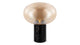 Karl - Karl - Karl Table Lamp, Amber Glass and Black Marble - Image 3