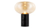 Karl - Karl - Karl Table Lamp, Amber Glass and Black Marble - Image 4