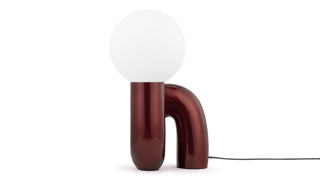 NovaNova - Nova Table Lamp, Burgundy