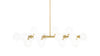 Eva - Eva - Eva Chandelier, Brass - Image 4