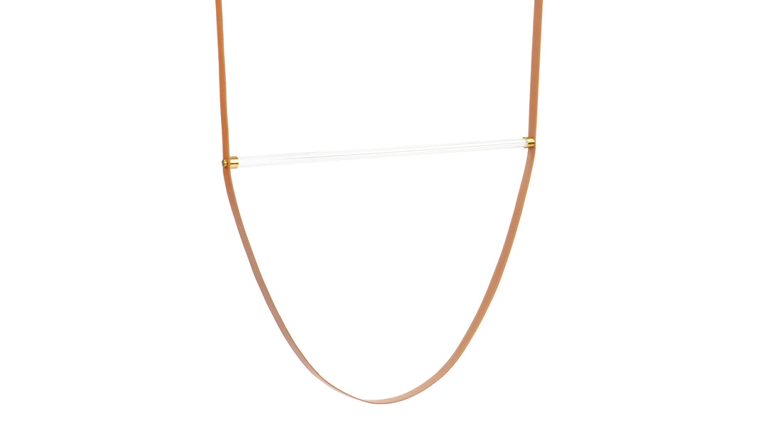 OrielleOrielle - Orielle Suspension Light, Large, Tan and Brass