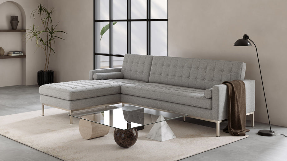 FlorenceLight Gray Wool