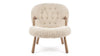 Clam - Natural Luxe Sheepskin - Image 1