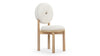 Hanna - Hanna - Hanna Dining Chair, Pearl Boucle - Image 2