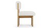 Nina - Nina - Nina Dining Chair, Pearl Boucle - Image 3