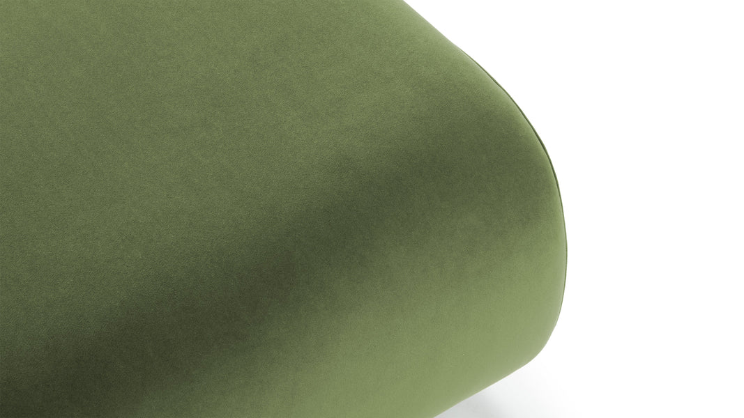 LöweLeo - Leo Module, Ottoman, Lichen Plush Velvet