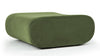Leo - Leo - Leo Module, Ottoman, Lichen Plush Velvet - Image 2