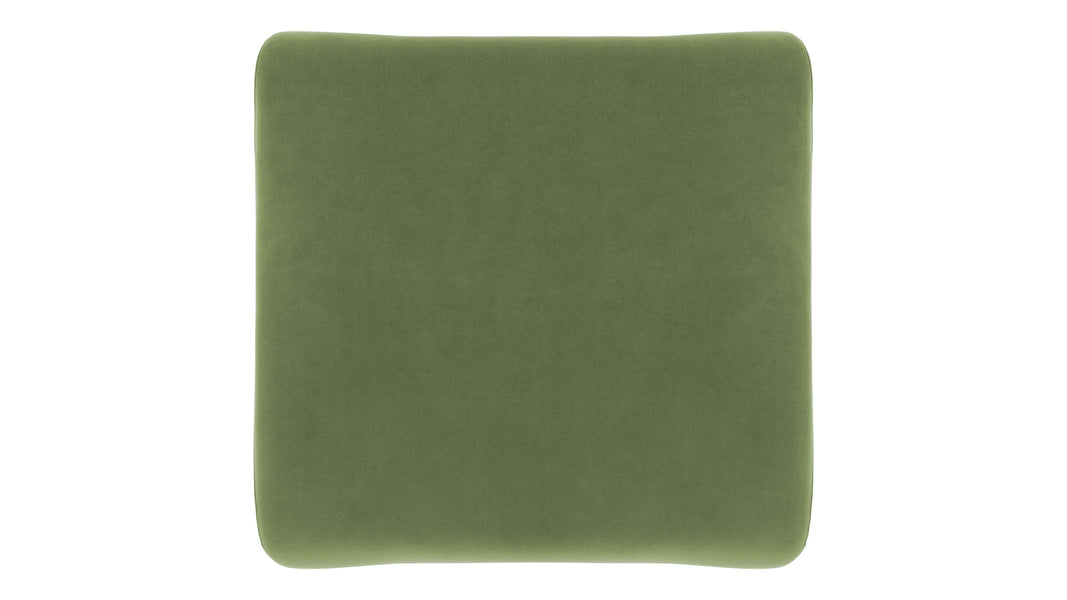 LöweLeo - Leo Module, Ottoman, Lichen Plush Velvet