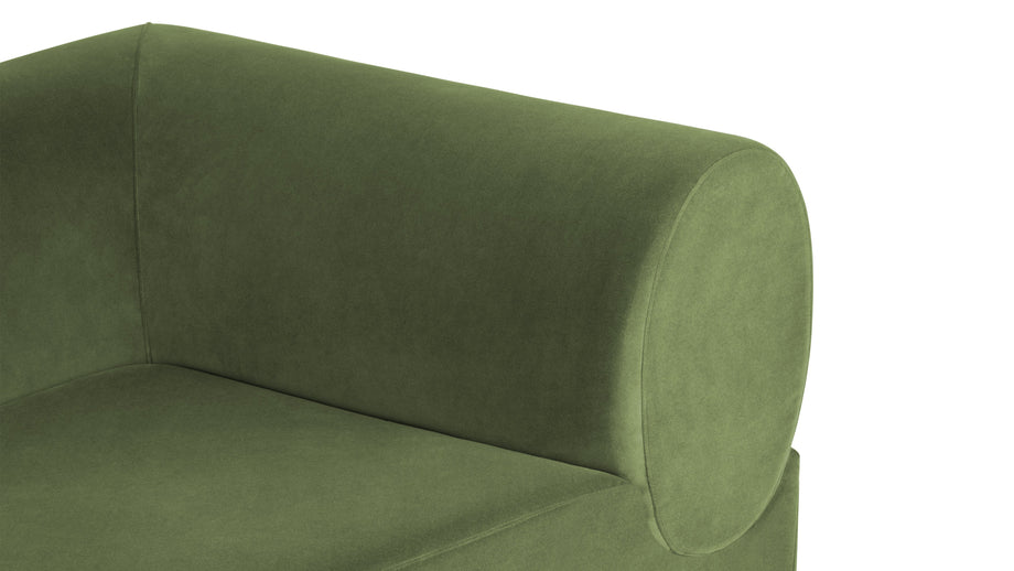 LeoLeo - Leo Module, Corner, Lichen Plush Velvet
