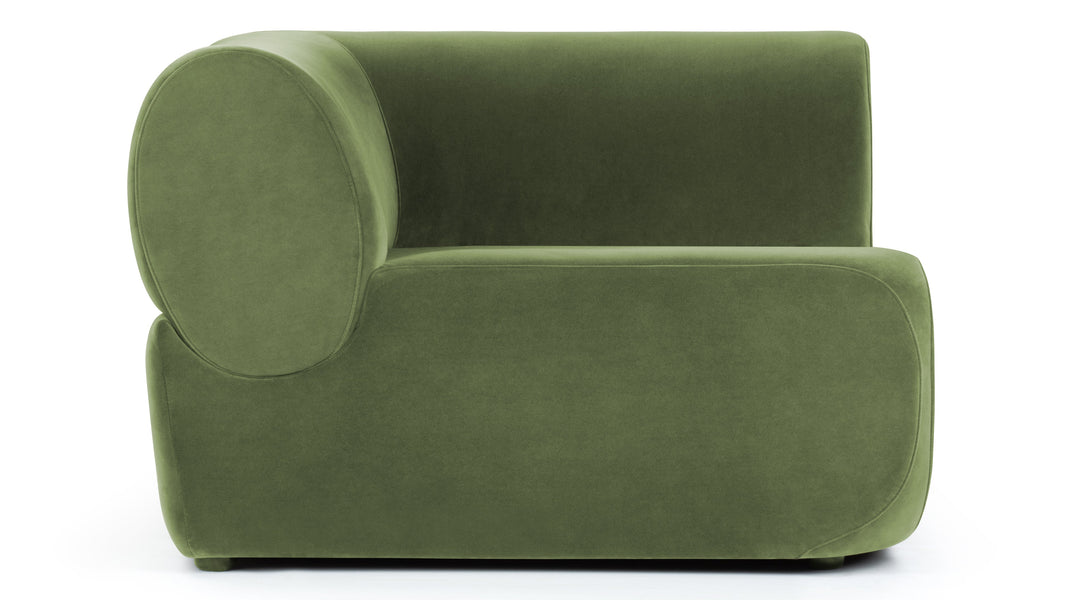 LöweLeo - Leo Module, Corner, Lichen Plush Velvet