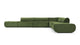 Leo - Leo - Leo Sectional, Right Corner, Lichen Plush Velvet - Image 1
