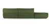 Leo - Leo - Leo Open End Sofa, Left, Lichen Plush Velvet - Image 4