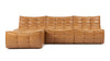 Tyge - Tyge - Tyge Sectional, Left Chaise, Bourbon Vegan Leather - Image 1