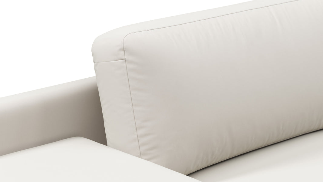 AlessioAlessio - Alessio Outdoor Module, Left Arm Chaise, Shell Performance Weave