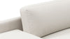 Alessio - Alessio - Alessio Outdoor Module, Left Arm Chaise, Shell Performance Weave - Image 8