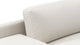 Alessio - Alessio - Alessio Outdoor Module, Left Arm Chaise, Shell Performance Weave - Image 8