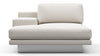 Alessio - Alessio - Alessio Outdoor Module, Left Arm Chaise, Shell Performance Weave - Image 1