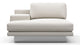 Alessio - Alessio - Alessio Outdoor Module, Left Arm Chaise, Shell Performance Weave - Image 1