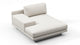 Alessio - Alessio - Alessio Outdoor Module, Left Arm Chaise, Shell Performance Weave - Image 3