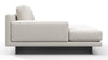 Alessio - Alessio - Alessio Outdoor Module, Left Arm Chaise, Shell Performance Weave - Image 4