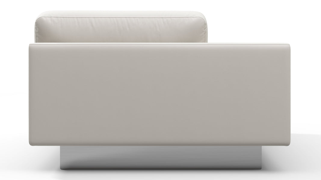 AlessioAlessio - Alessio Outdoor Module, Left Arm Chaise, Shell Performance Weave