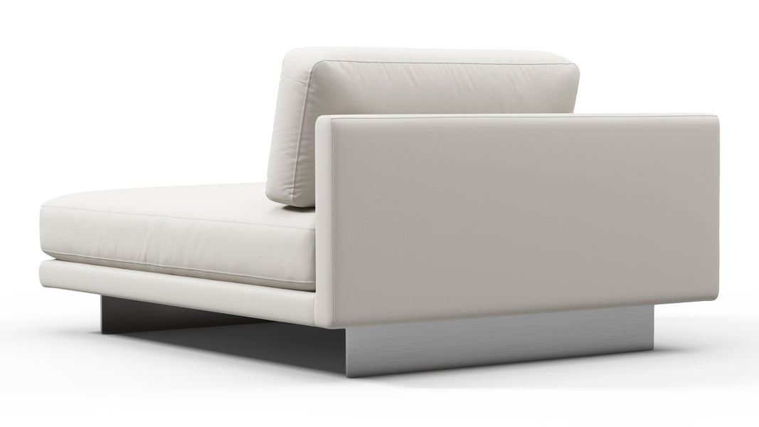 AlessioAlessio - Alessio Outdoor Module, Left Arm Chaise, Shell Performance Weave