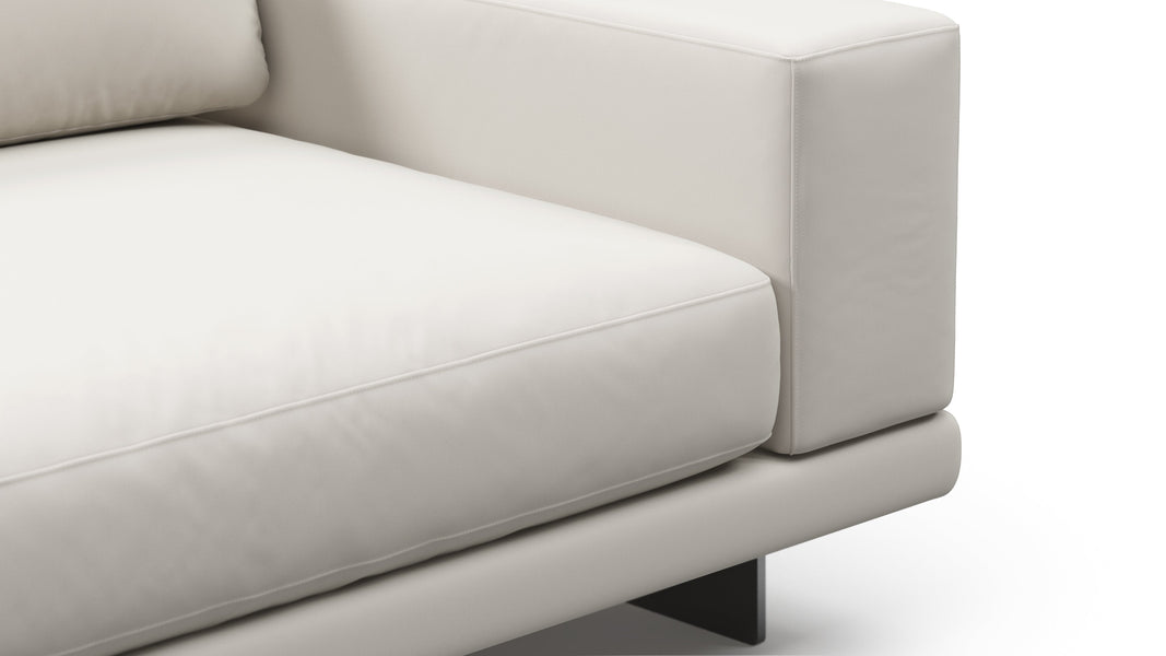 AlessioAlessio - Alessio Outdoor Module, Three Seater Sofa, Right Arm, Shell Performance Weave
