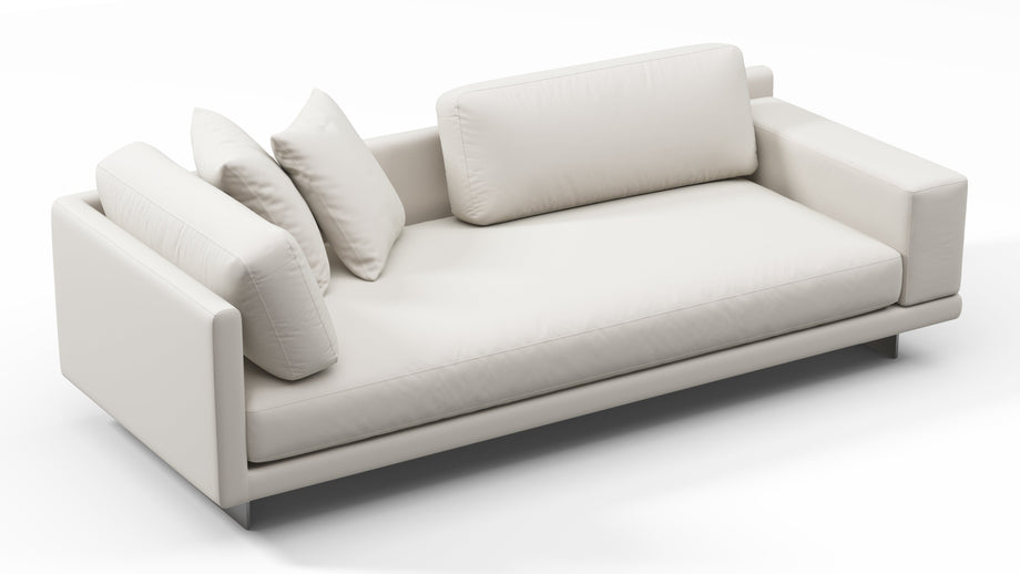 AlessioAlessio - Alessio Outdoor Module, Three Seater Sofa, Right Arm, Shell Performance Weave