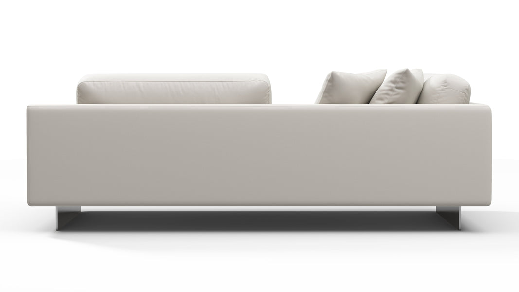 AlessioAlessio - Alessio Outdoor Module, Three Seater Sofa, Right Arm, Shell Performance Weave