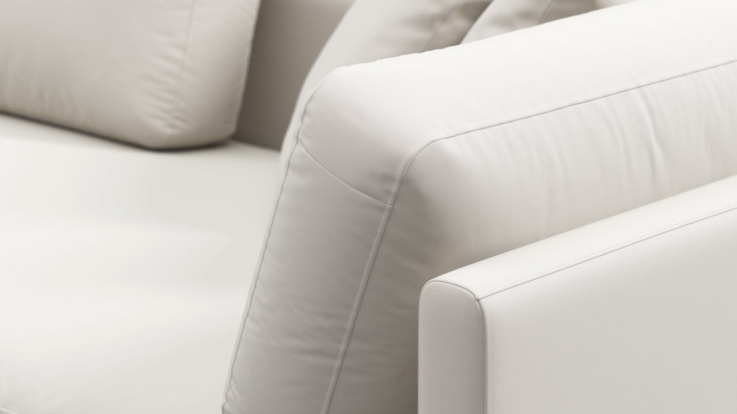 AlessioAlessio - Alessio Outdoor Module, Three Seater Sofa, Left Arm, Shell Performance Weave