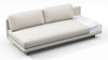 Alessio - Alessio - Alessio Outdoor Module, Armless Two Seater, Right, Shell Performance Weave - Image 3