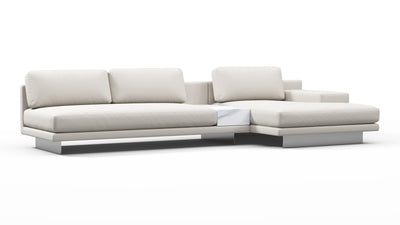 Alessio - Alessio - Alessio Outdoor Sectional, Right Chaise, Shell Performance Weave - Image 2
