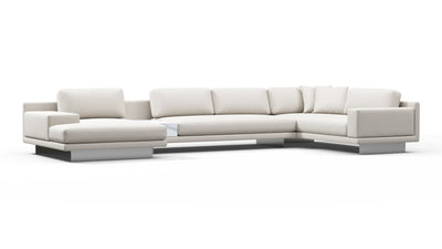 Alessio - Alessio - Alessio Outdoor Sectional, Large Right Corner, Shell Performance Weave - Image 2