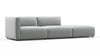 Bond - Bond - Bond Outdoor Sectional, Open End, Right, Dove Grey Performance Weave - Image 2