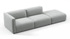 Bond - Bond - Bond Outdoor Sectional, Open End, Right, Dove Grey Performance Weave - Image 3