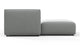 Bond - Bond - Bond Outdoor Sectional, Left Chaise, Dove Grey Performance Weave - Image 4