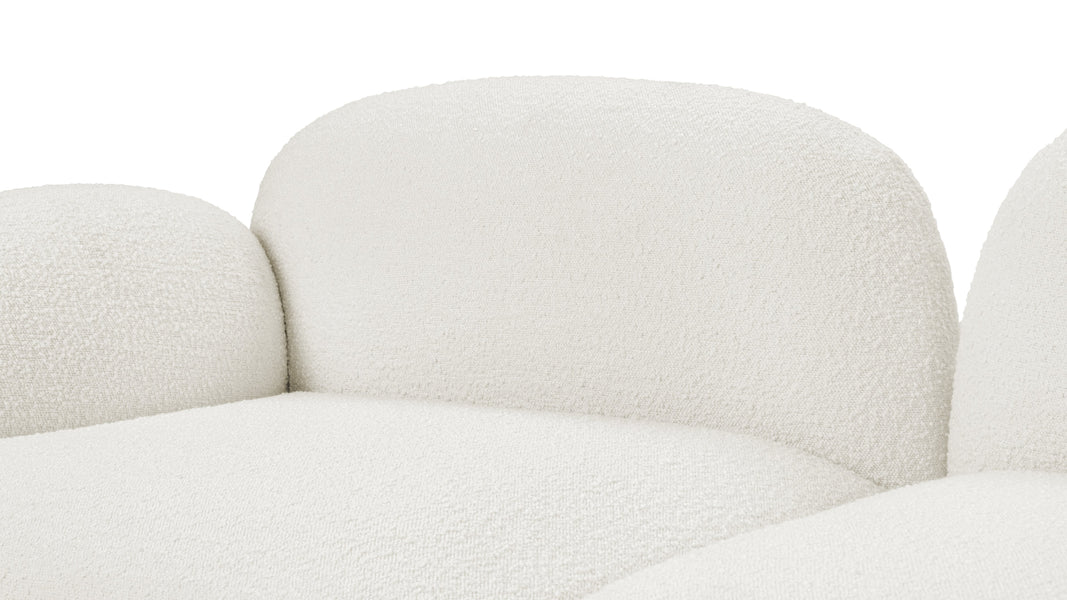 GigiGigi - Gigi Two Seater Sofa, White Boucle