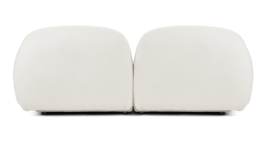 GigiGigi - Gigi Two Seater Sofa, White Boucle