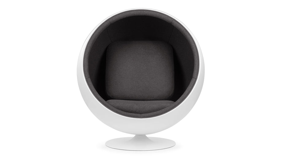 BoldGraphite Wool and White