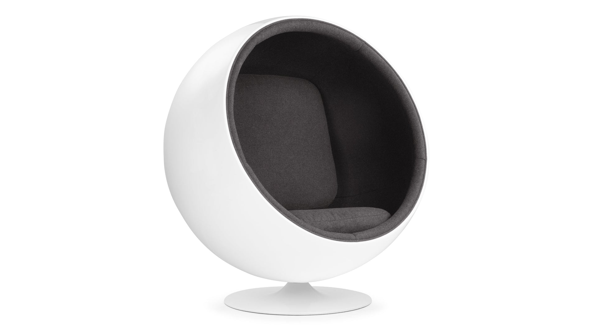 BallGraphite Wool and White