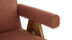 Jeanneret Upholstered Armchair - Jeanneret Upholstered Armchair - Pierre Jeanneret Upholstered Armchair, Burnt Red Weave - Image 5