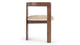 Rose - Rose - Rose Dining Chair, Mushroom Velvet and Walnut - Image 3