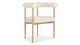 Andie - Andie - Andie Armchair, White Teddy and Natural Ash - Image 2
