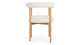 Andie - Andie - Andie Armchair, White Teddy and Natural Ash - Image 3