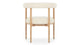Andie - Andie - Andie Armchair, White Teddy and Natural Ash - Image 4